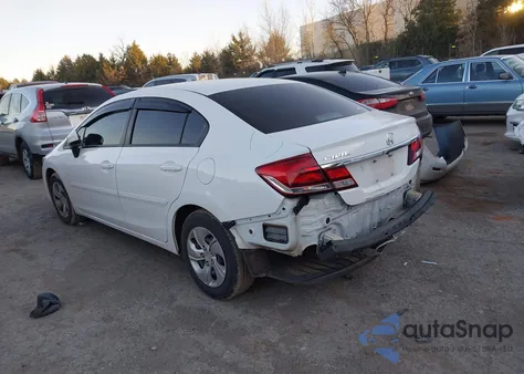 2014 Honda Civic Lx z USA, uszkodzony, nr VIN 19XFB2F58EE039596